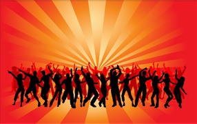 Дискотека на танцполе