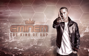 King of rap Eminem
