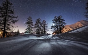 Cнежные дюны