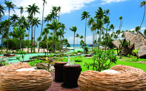 Экзотический отдых на пляже