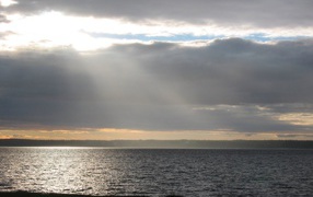 Золотой пляж на Кавголовском озере