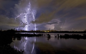 	   Storm in the Bahamas