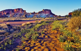 Закат в пустыне