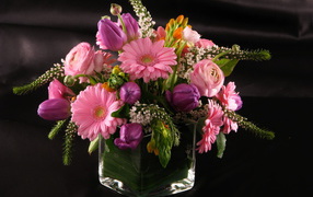 Beautiful bouquet of gerbera