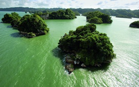 	   Green island
