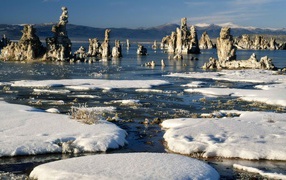 Зимний пейзаж Калифорнии