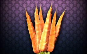 Букет из моркови