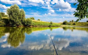 Рыбалка на озере