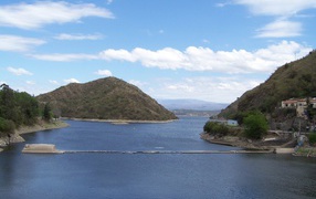 Озеро в Аргентине