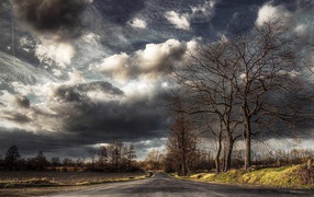 Осенний пасмурный день