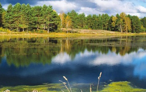 Осень на озере