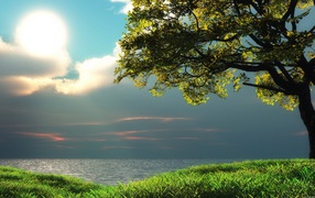 Приближение летней грозы