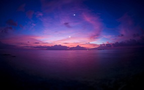Фиолетовый закат