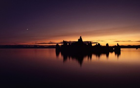 Закат в Калифорнии