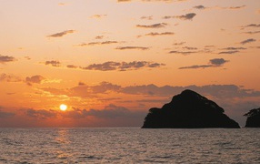 Закат в Мексике