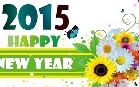 Букет цветов на Новый год