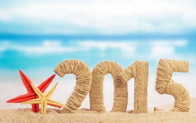 Новый Год 2015 на пляже