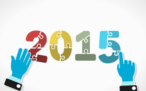 Пазлы на Новый Год 2015
