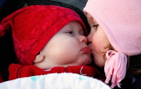 Детский поцелуй
