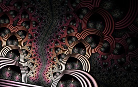 Уходящий вдаль рисунок