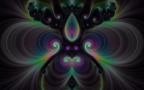 Симметричный абстрактный рисунок