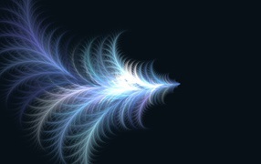 Абстрактное перо