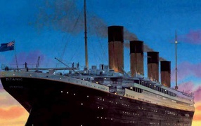 Титаник под Британским флагом