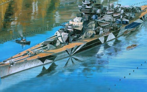 Вattle battleship