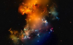 Оранжевая туманность