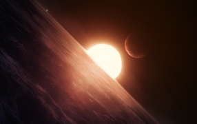 Восход над планетой