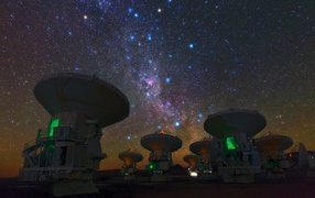 Радиотелескопы ловят звуки космоса