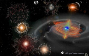 Космос в рисунках