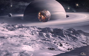 Планета с кольцом