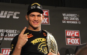 Popular UFC fighter Junior Dos Santos 
