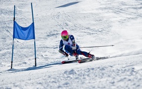 Катание на лыжах