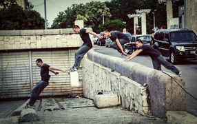 Storyboard jump in Parkour
