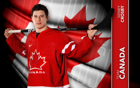 Лучший хоккеист Сидни Кросби из Канады