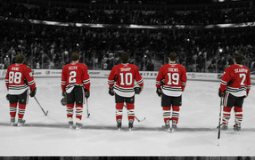 Best Hockey player of Chicago Jonathan Toews and his team
