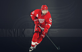 Best Hockey player of Detroit Pavel Datsyuk