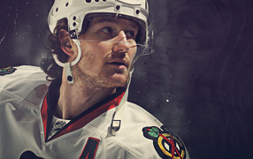 Duncan Keith on ice