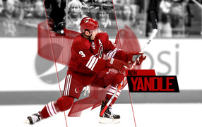 Popular Hockey player Keith Yandle