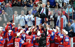 	   Russia champion