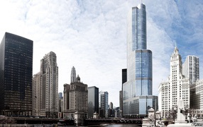 Небоскребы в городе