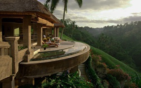 Villa in the jungle on Bali