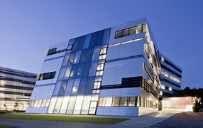 Красивое здание в городе Линц, Австрия