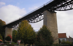 Мост в городе Лэнгенфельд, Австрия