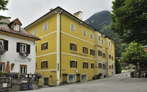 Кафе на курорте Бад Хофгастайн, Австрия