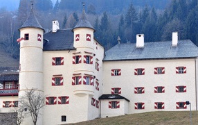 Castle in the resort of Bad Hofgastein, Austria
