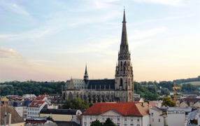 Собор в городе Линц, Австрия