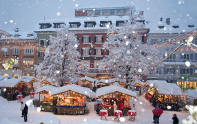 Рождество на курорте Лиенц, Австрия